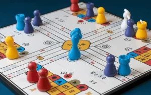Wooden Ludo