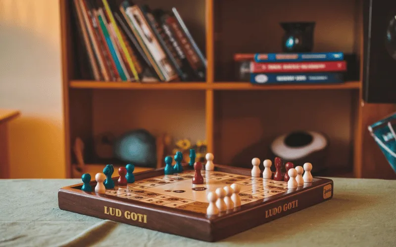 Wooden Ludo